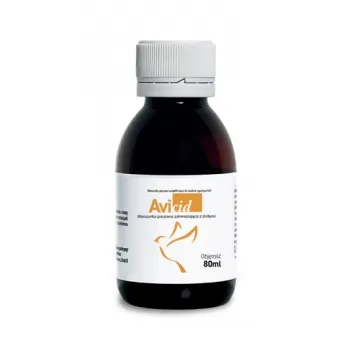 AVIMEDICA AviCid 80ml zakwaszacz z ziołami dla ptaków egzotycznych